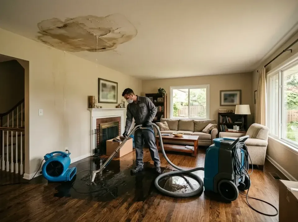 attic-pipe-burst-ceiling-drip-008 — frequently asked questions, Water Damage Restoration & Carpet Care in Roseburg, OR